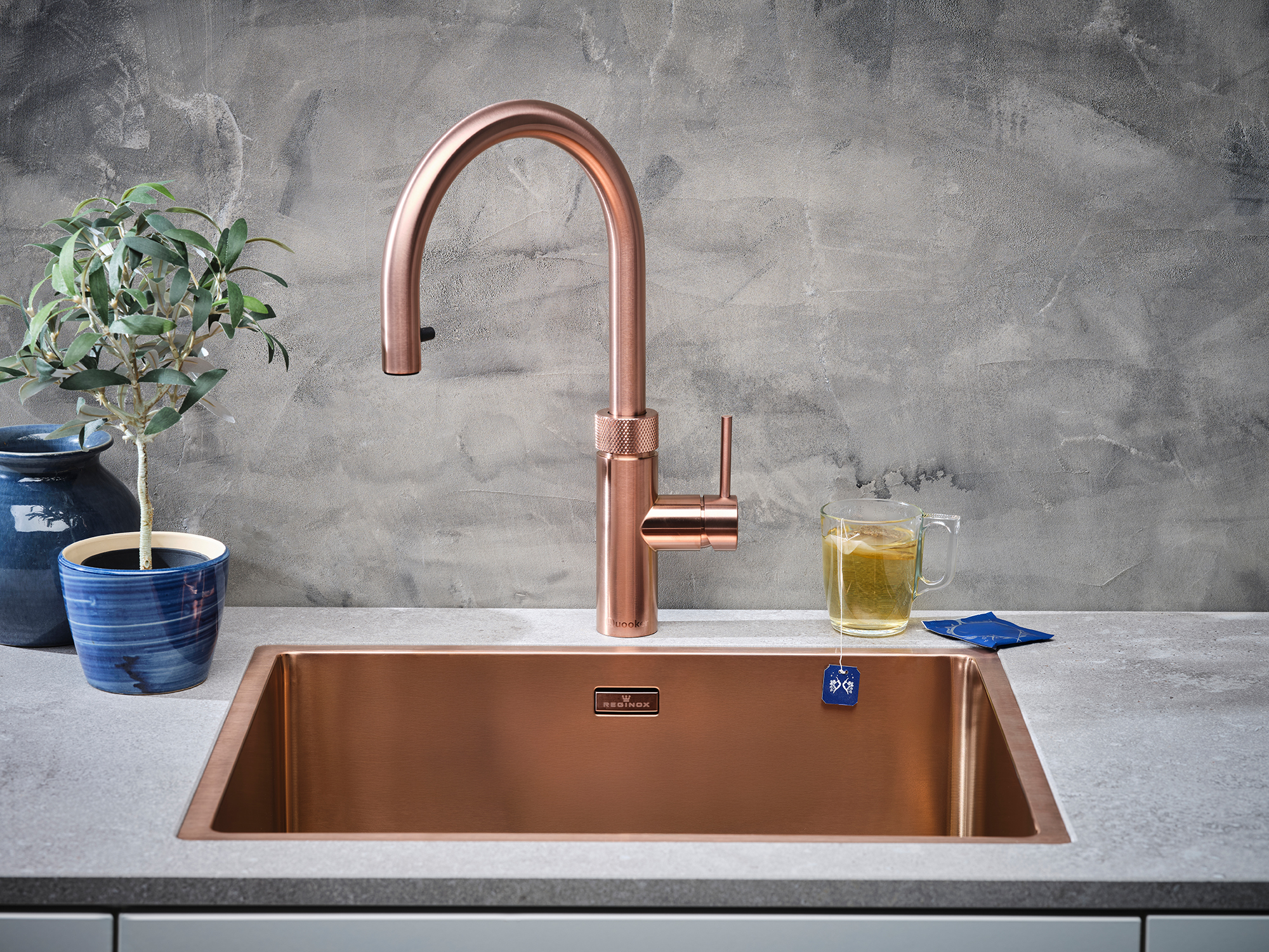 Quooker en Reginox - de perfecte kleurmatch